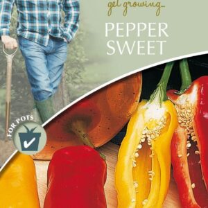 Mr Fothergills - David Domoney - Vegetable - Pepper Sweet - Corno di toro Mixed - 50 Seeds