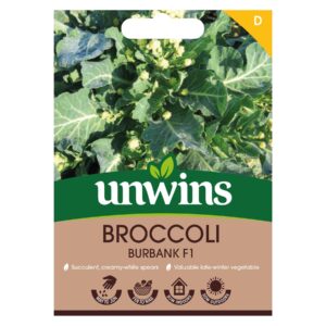 Unwins Vegetable Broccoli Burbank F1 Hybrid - 20 Seeds