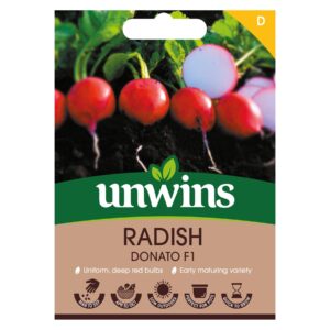 Unwins Vegetable Radish Donato F1 Hybrid - 350 Seeds