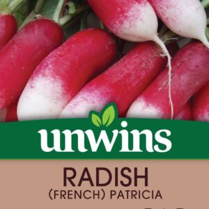 Unwins Radish French Patricia 450 Seeds