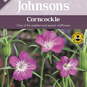 Johnson Seeds - Wild Flower - Corncockle - 100 seeds