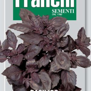 Franchi Basil Violetto Aromatico Dark Opal Seeds