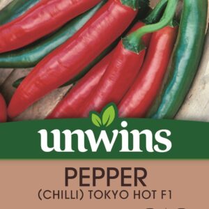 Unwins Pepper (Chilli) Tokyo Hot F1 Seeds