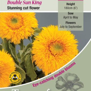 Kings Seeds  Sunflower Double Sun King Seeds