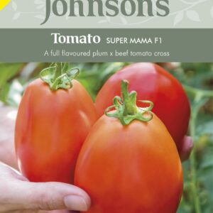 Johnsons Tomato Super Mama F1 Hybrid 10 Seeds