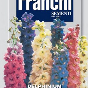Franchi Seeds of Italy - Flower - FDBF_317-10 - Delphinium perennial Mix - Seeds