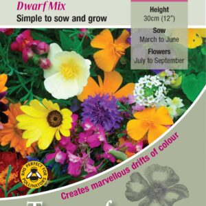 Kings Seeds Hardy Annuals Dwarf Mixed 5g Seed