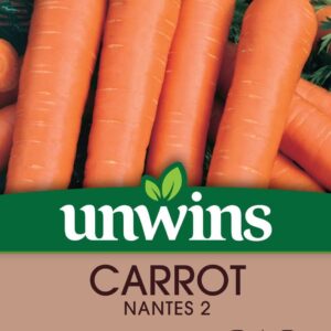 Unwins Carrot Nantes 2 2500 Seeds