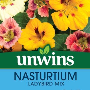 Unwins Nasturtium Ladybird Mix 30 Seeds