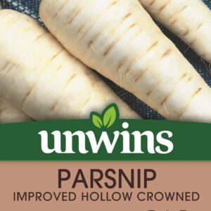 Unwins Parsnip Improved Hollow Crowned 250 Seeds