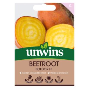 Unwins Vegetable Beetroot Boldor F1 Hybrid - 200 Seeds