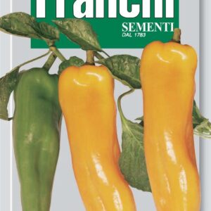 Franchi Seeds of Italy Pepper Corno Giallo Seeds