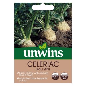 Unwins Vegetable Celeriac Brilliant - 50 Seeds