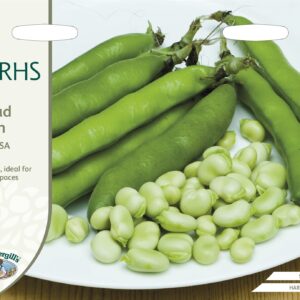 Mr Fothergills - RHS - Vegetable - Broad Bean - Statissa - 50 Seeds