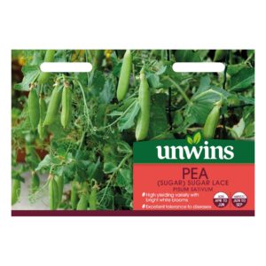 Unwins Vegetable Pea Sugarsnap Sugar Lace - 75 Seeds