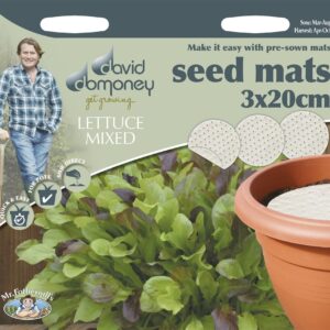 Mr Fothergills - David Domoney - Vegetable - Lettuce - Mixed - Seed Mats