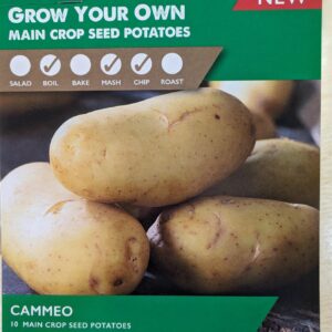 Taylors Seed Potatoes Cammeo  10 Tubers Main Crop
