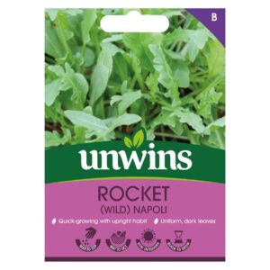 Unwins Herb Rocket Napoli (Wild) - 500 Seeds