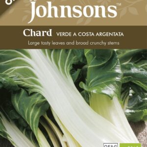 Johnsons Organic Chard Verde a Costa Argentata 125 Seeds