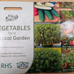 Mr Fothergills RHS Vegetables For A Vertical Garden Collection - Seeds