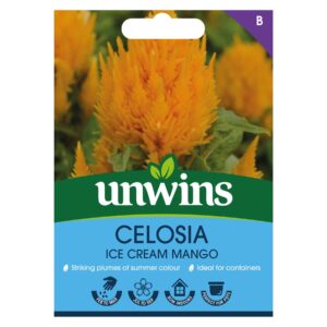 Unwins Flower Celosia Icecream Mango Seeds