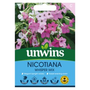 Unwins Flower Nicotiana Whisper Mix - 50 Seeds