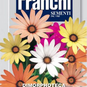 Franchi Seeds of Italy - Flower - FDBF_ 317-30 - African Daisy - Dimorphoteca sinuata Mix - Seeds