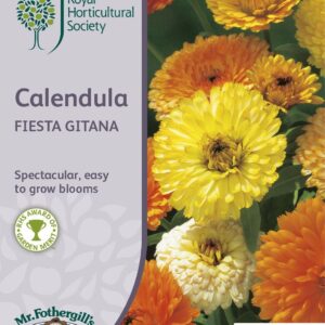 Mr Fothergills Edible RHS Calendula Fiesta Gitana 175 Seeds
