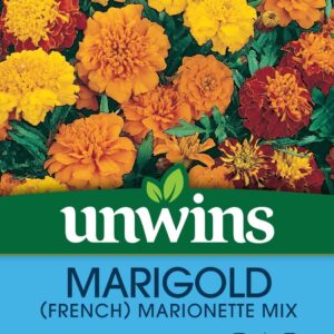 Unwins Marigold French Marionette Mix 130 Seeds