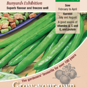 Kings Seeds Broad Bean Bunyards Exhibition 50 Seeds
