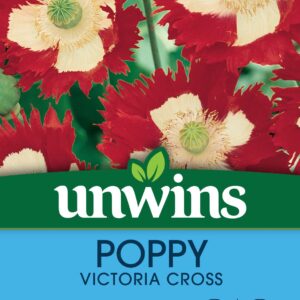 Unwins Poppy Victoria Cross 200 Seeds