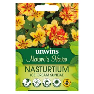 Unwins Flower Nasturtium Ice Cream Sundae - 25 Seeds
