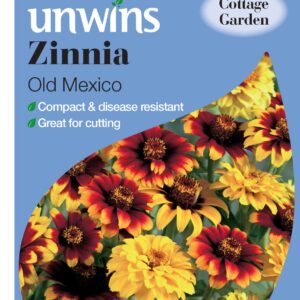 Unwins Zinnia Old Mexico 100 Seeds
