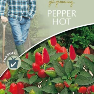 Mr Fothergills - David Domoney - Vegetable - Pepper Hot - Praire Fire - 20 Seeds