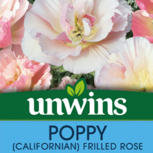 Unwins Poppy (Californian) Frilled Rose 150 Seeds