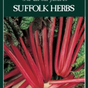 Suffolk Herbs Organic Rhubarb Chard Seeds