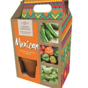 Taylors - Gift - Vegetable -Mexican Themed Started Seed Kit